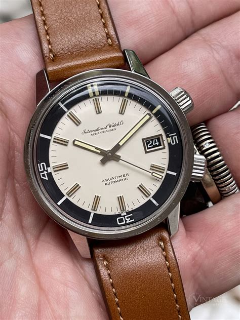 iwc aquatimer vintage